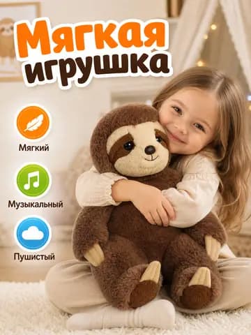 Мягкая игрушка с ребёнком